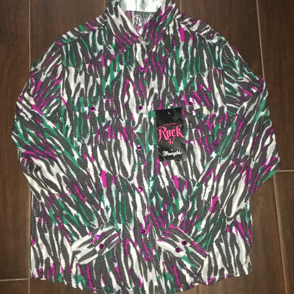 Wrangler Rock 47 girls western shirt